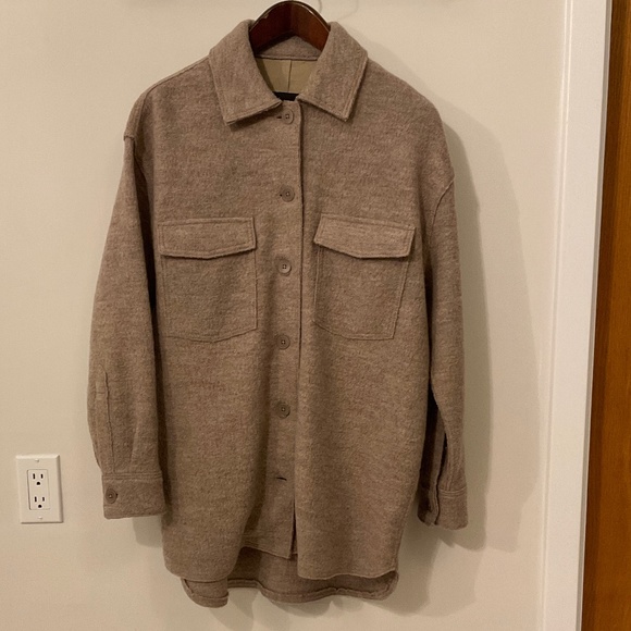 Banana Republic over sized shirt coat size S - Picture 1 of 5